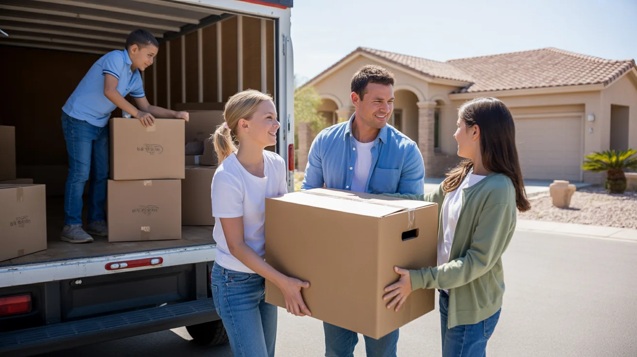 Family moving into new home in Laveen, Arizona