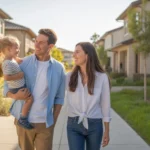 A couple considers moving to a new planned neighborhood in Irvine, CA