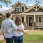 Couple tours craftsman home for sale in McKinney, TX